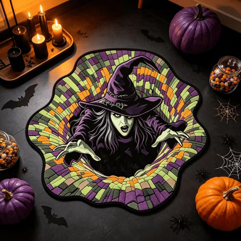Halloween-Themed Decorative Area Rug