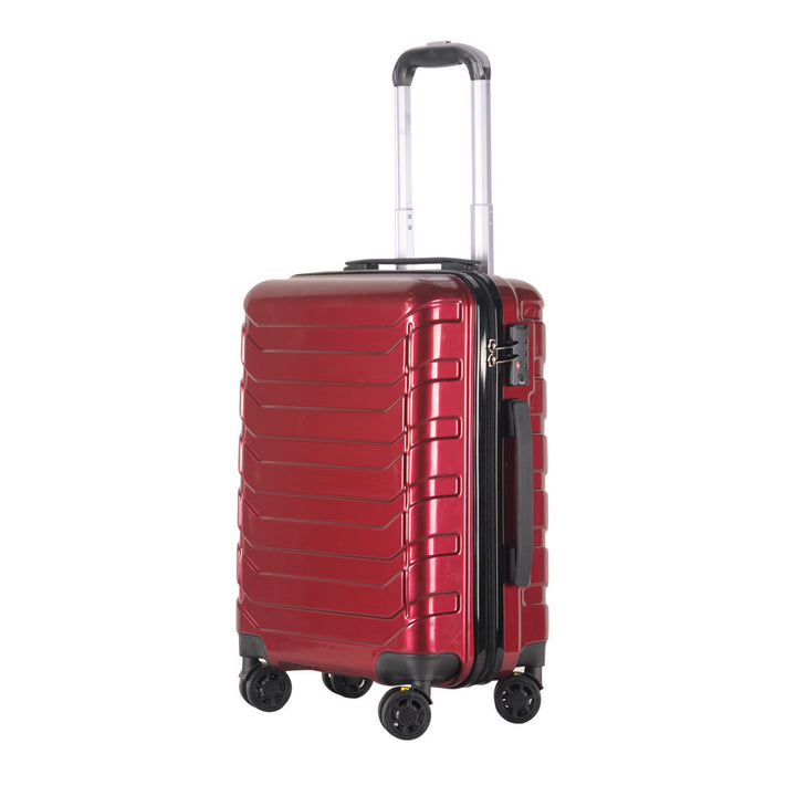 Unisex Lightweight Hard Shell Trolley Suitcase Stornfield
