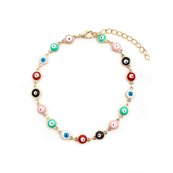 Colorful Evil Eye Charm Bracelet Stornfield 1788164266