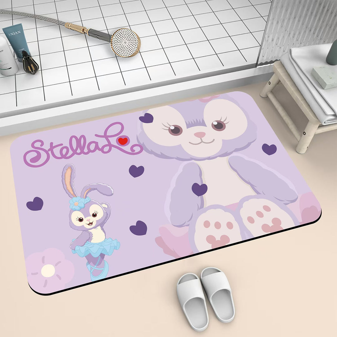 Cartoon Animal Bath Mat