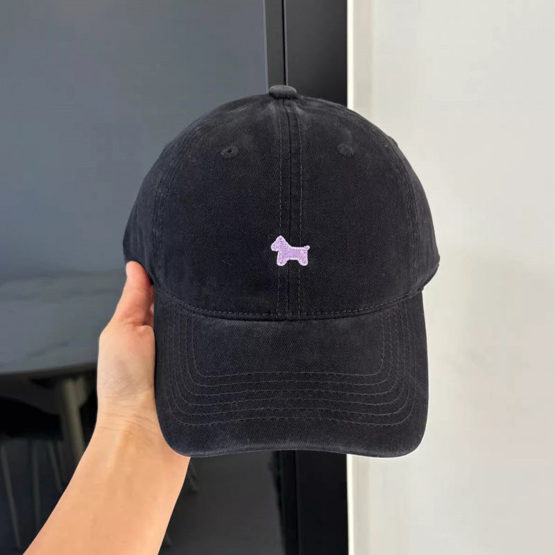 Women's Casual Embroidered Dog Cap Stornfield