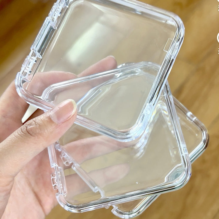 Storage boxes made of clear plastic Stornfield