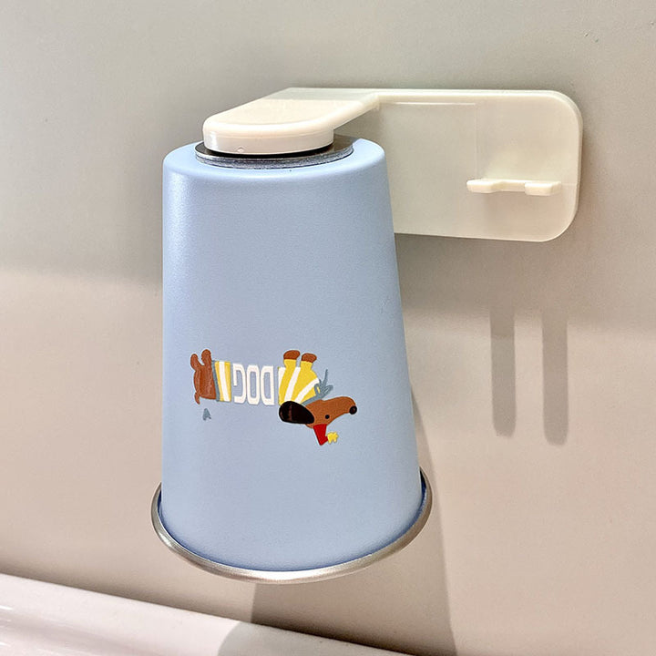 Wall cup holder with creative animal motif Stornfield