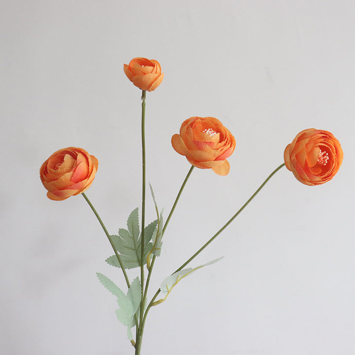 Decorative Lifelike Ranunculus Stem