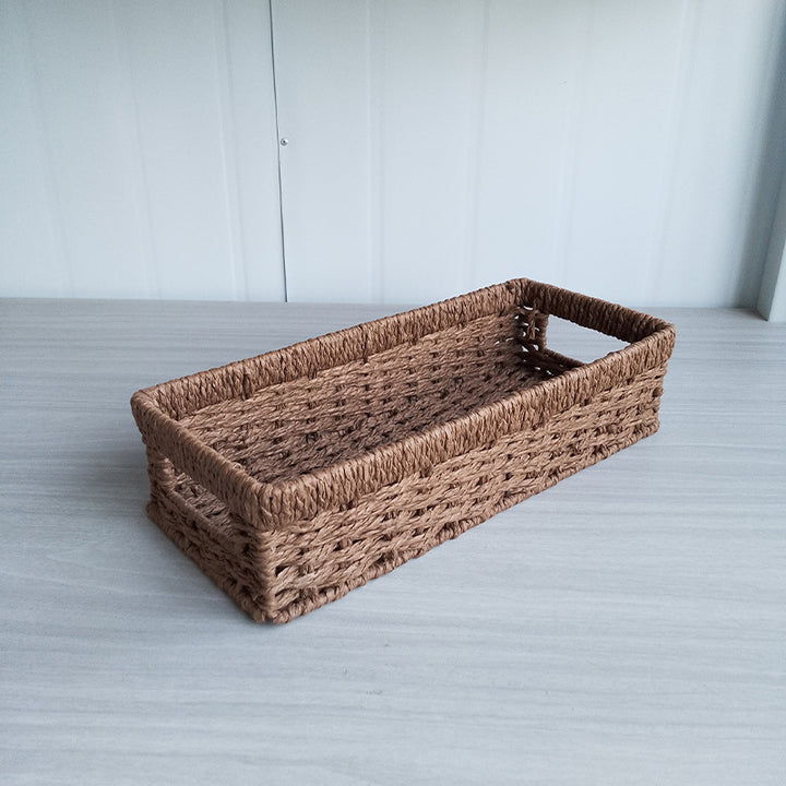 Versatile Handwoven Storage Trays Stornfield