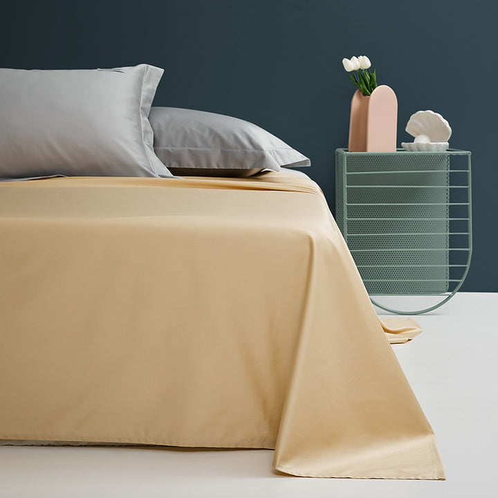 Premium Microfiber Sheet Set with Deep-Pocket Fitted Sheet and Silky Cooling Finish