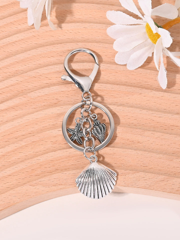 Keychain with Maritime Star Motif Stornfield