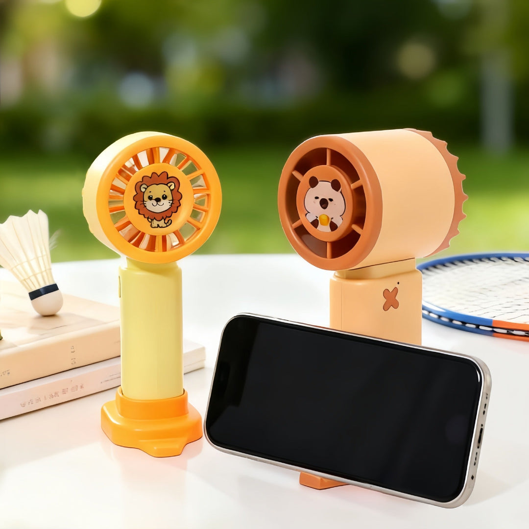 Women portable personal fan with cute design Stornfield