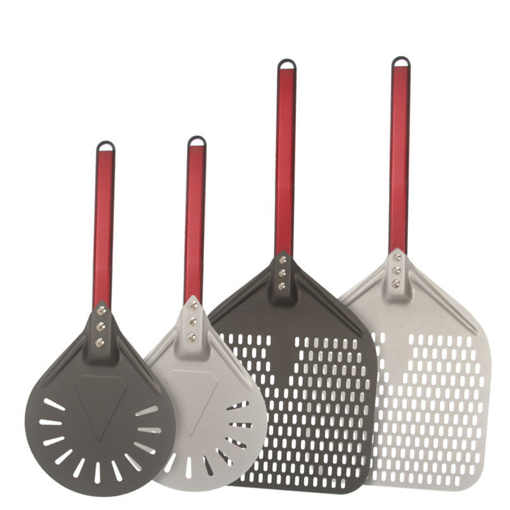 perforated aluminum pizza peel with detachable ergonomic handle Stornfield