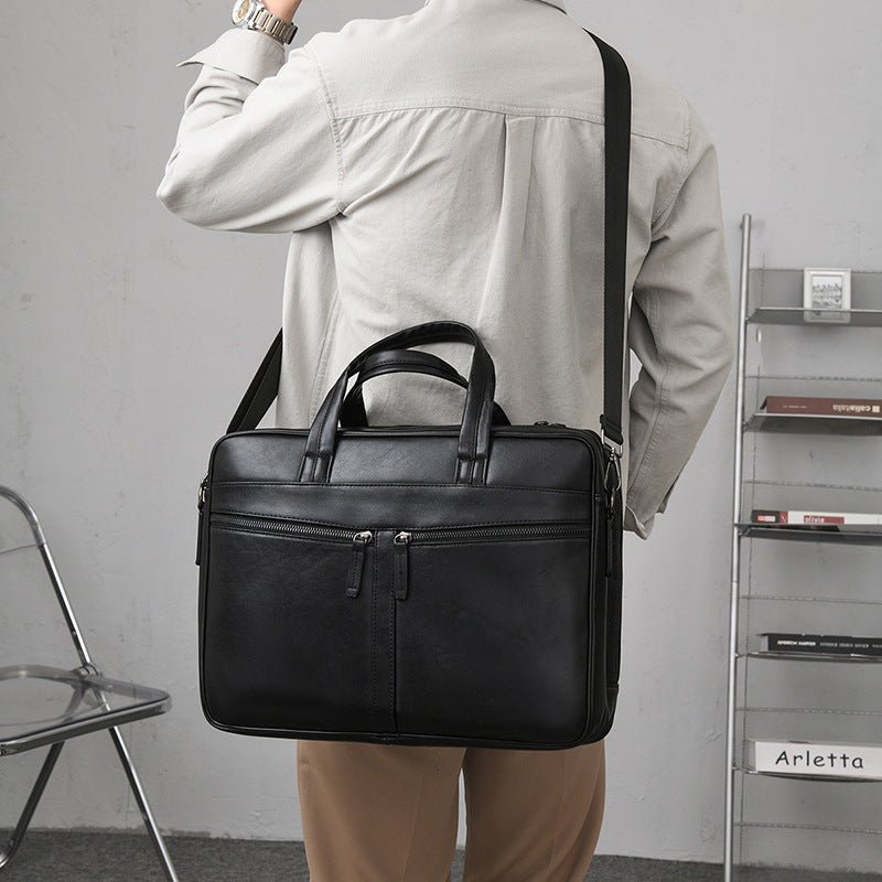 Professional Leather Briefcase Stornfield