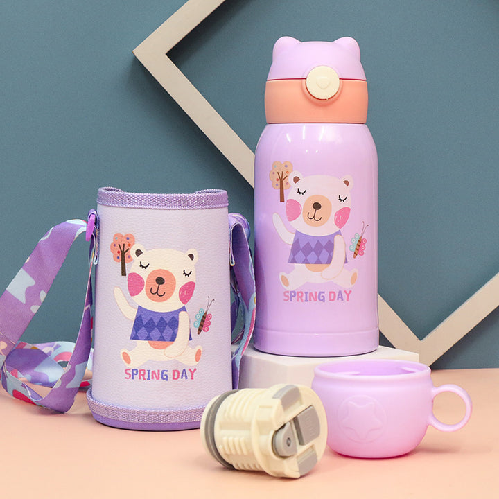 Ladies Insulated Water Bottle with Animal Design Stornfield