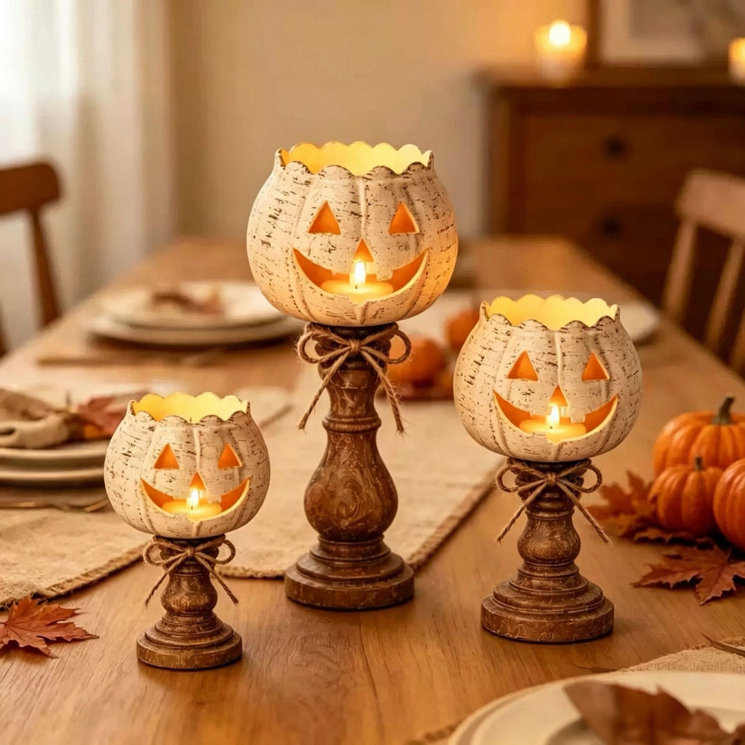 Decorative Pumpkin Lamp Stornfield