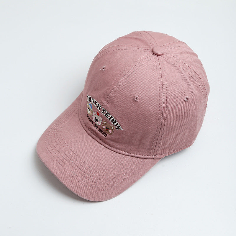 Women's Fun Embroidered Teddy Bear Baseball Cap Stornfield