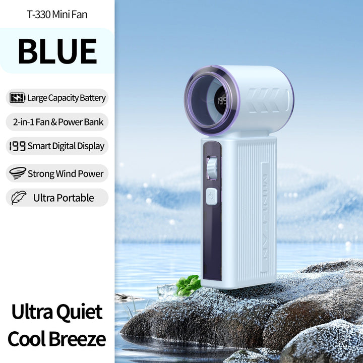 Women Portable Mini Fan with Power Bank Function Stornfield