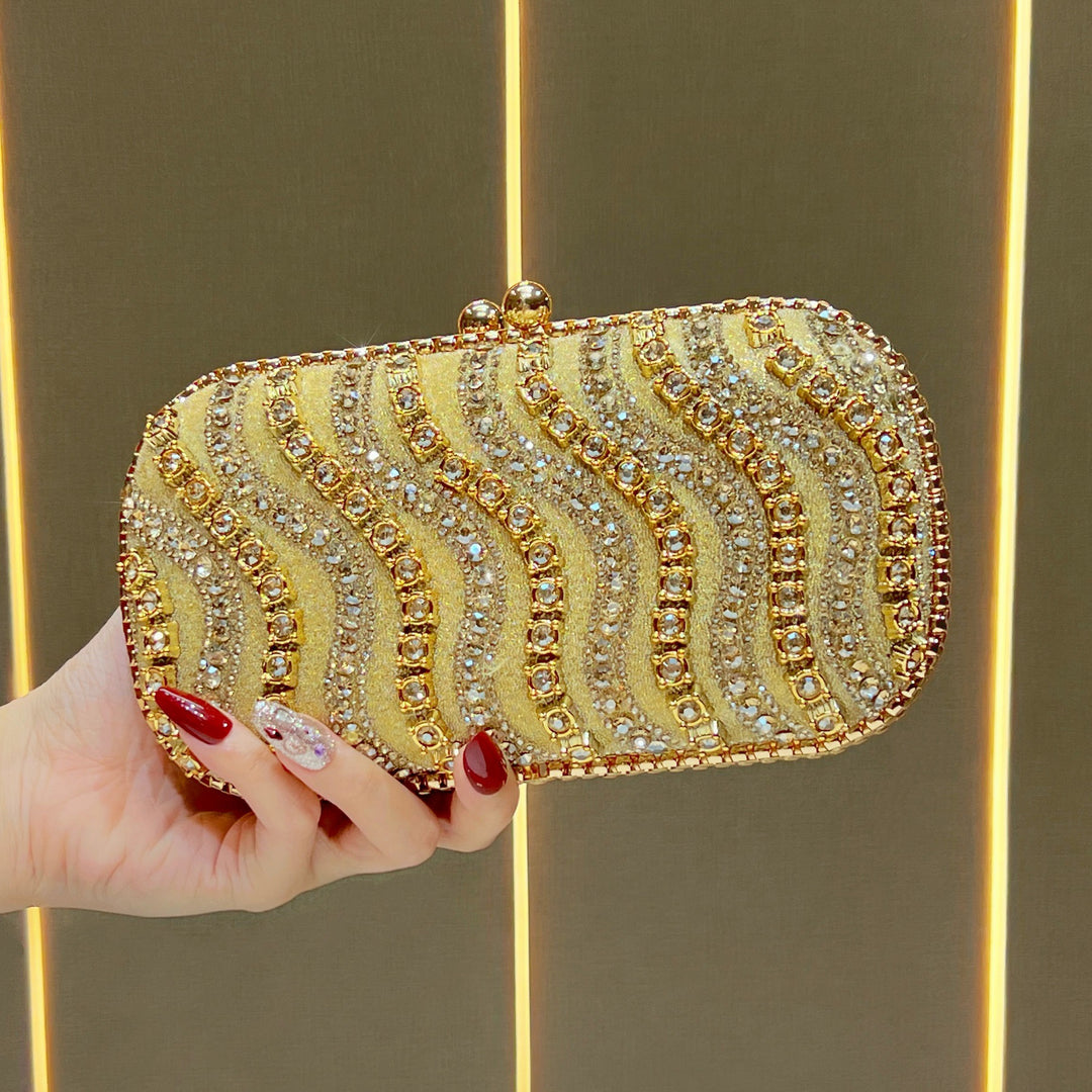 Luxe Bejeweled Evening Clutch