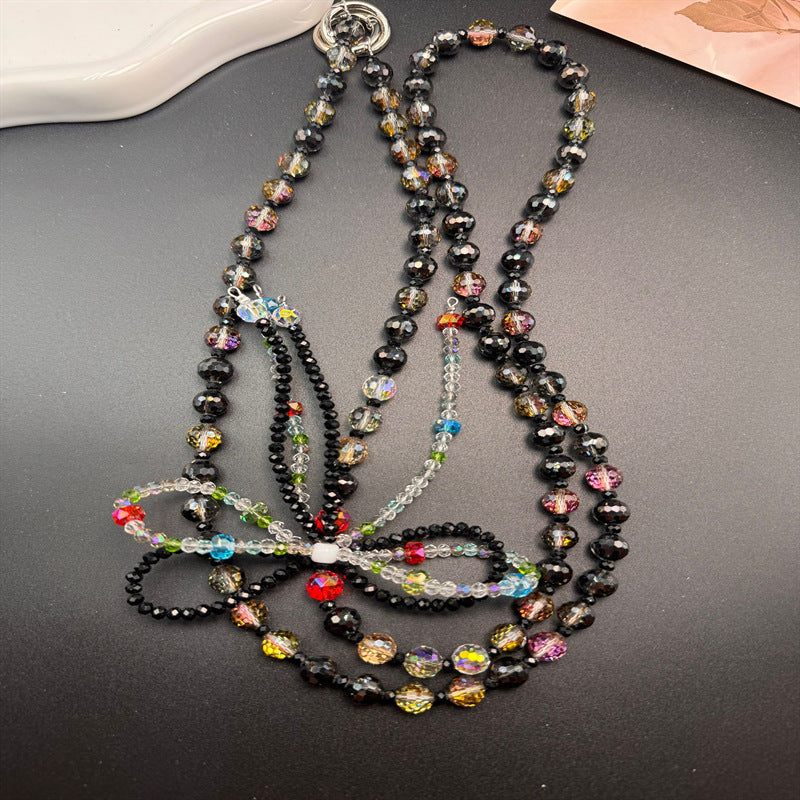 Multi-Strand Beaded Eyewear Necklace Stornfield