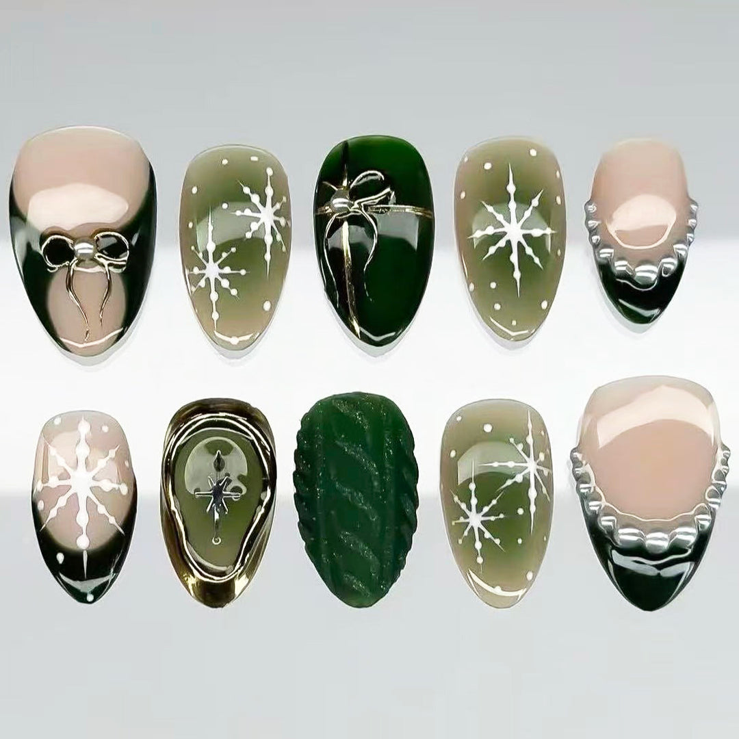 Artistic Press-On Nail Art Design Kit