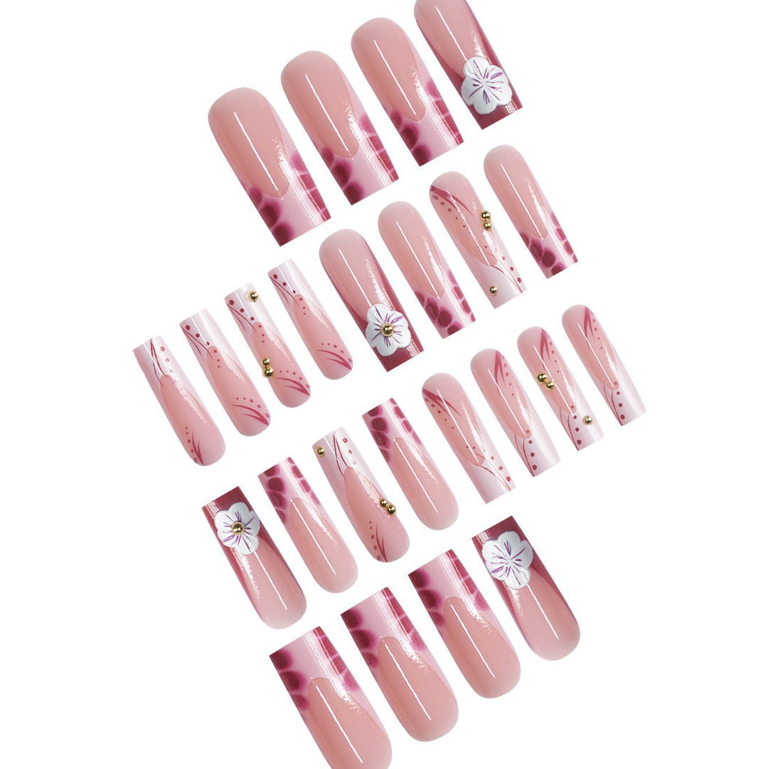 Premium Floral Nail Art Extensions Stornfield