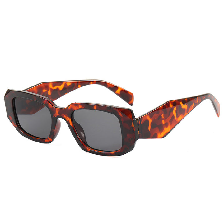 Women’s fashionable square sunglasses with trendy tortoiseshell design Stornfield