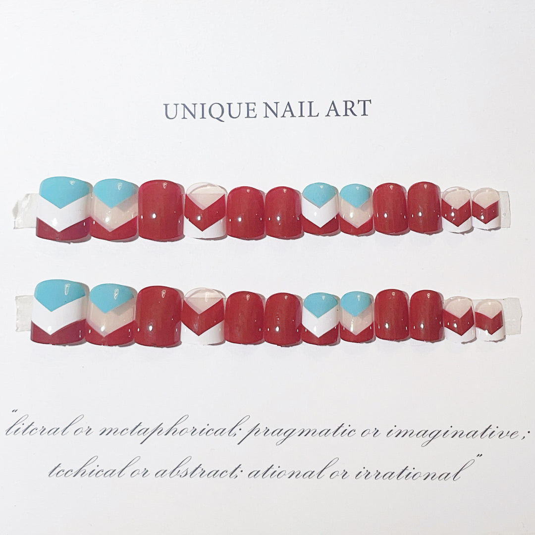 Artistic Press-On Nail Design Kit