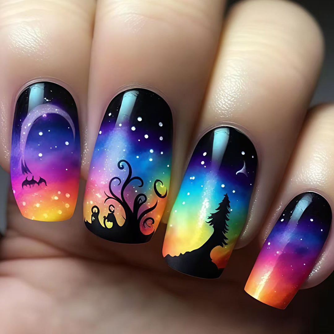 Glamorous nail design set Stornfield