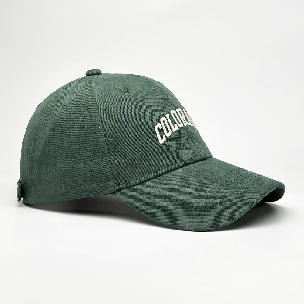 Women's fashionable cotton cap with embroidered lettering Stornfield