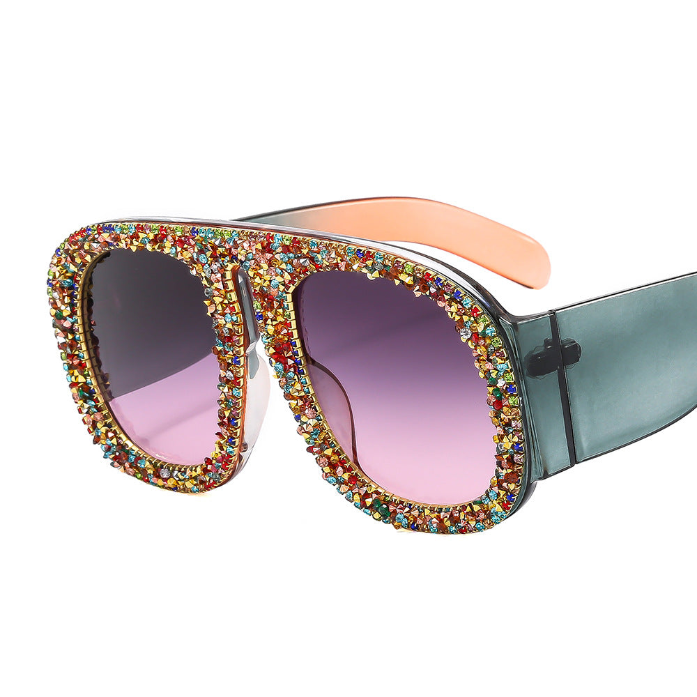 Women's eye-catching sunglasses with crystal embellishment Stornfield