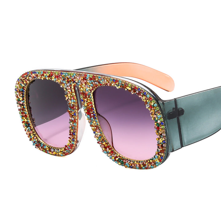 Women's eye-catching sunglasses with crystal embellishment Stornfield