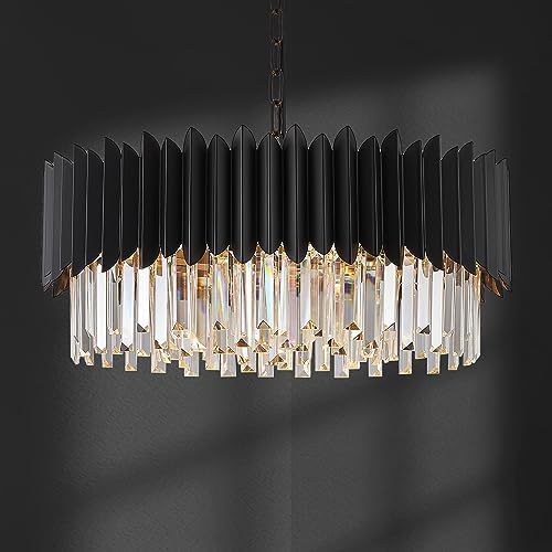 Contemporary Crystal Chandelier