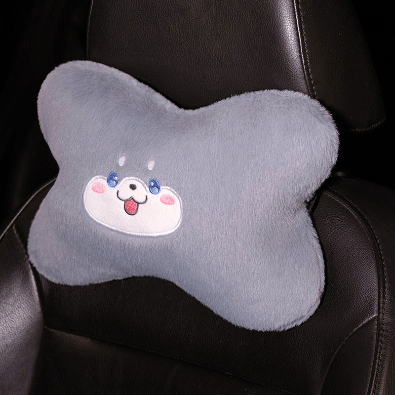 Plush Neck Support Pillow with Animal Design Stornfield