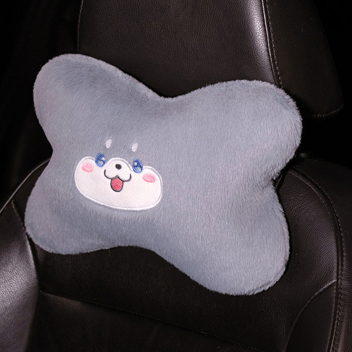 Plush Neck Support Pillow with Animal Design Stornfield