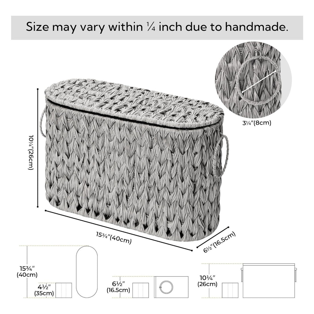 Handwoven Seagrass Storage Basket Stornfield