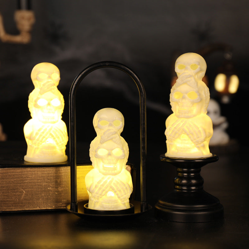 Skull Candle Holder  1791454424