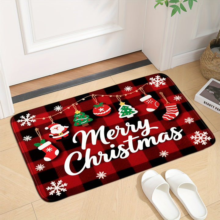 Christmas-Themed Indoor Doormat