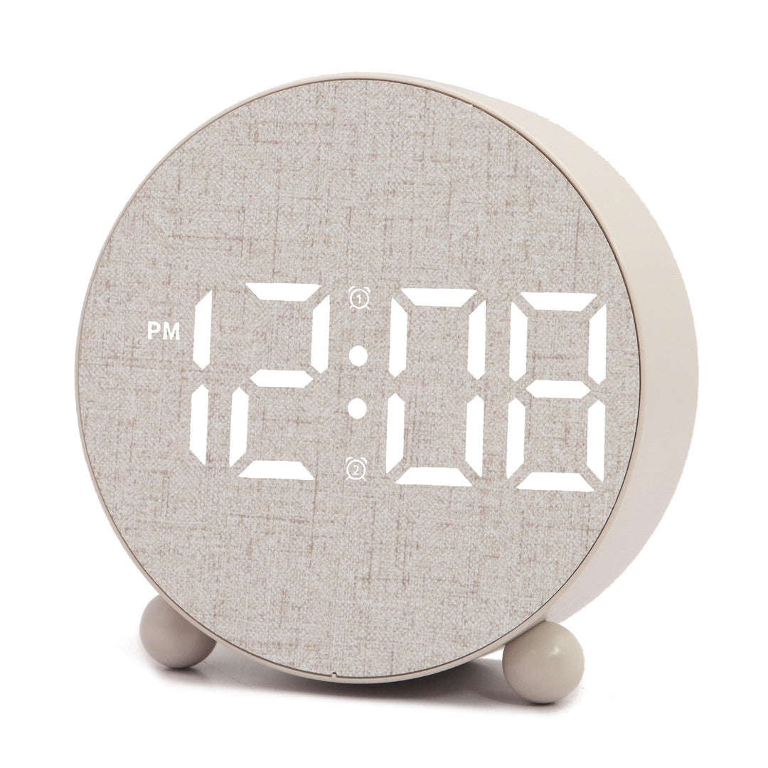Digital Alarm Clock with Large LED Display and Temperature Display Stornfield