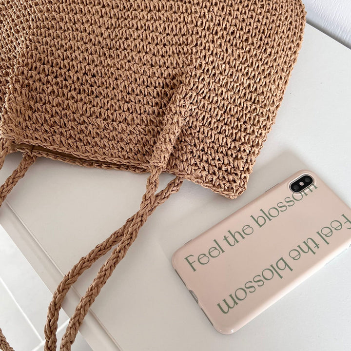 Elegant Bast bag with spacious interior Stornfield