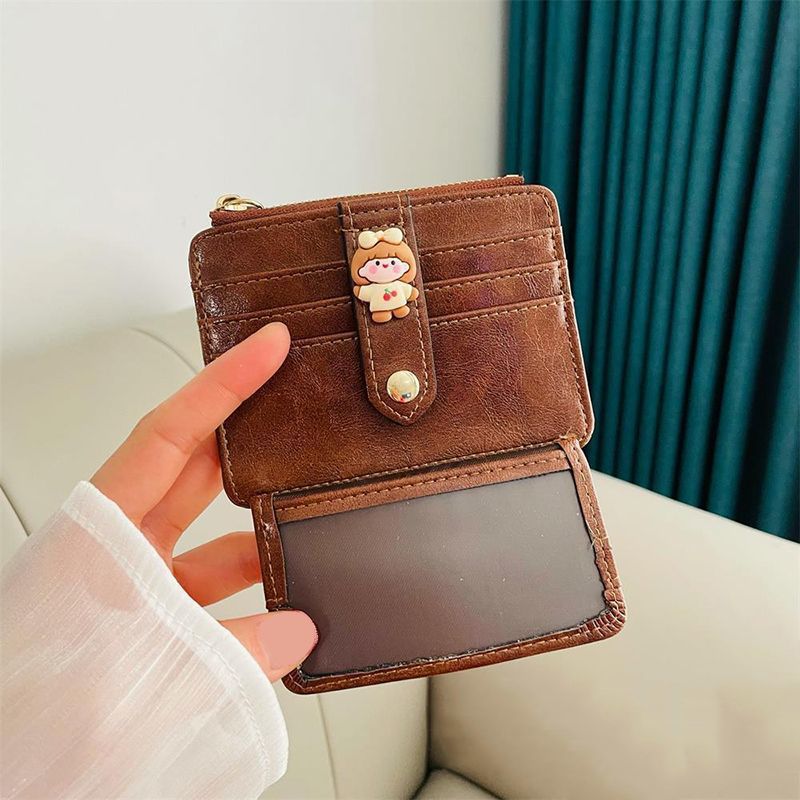 Charming Cartoon Character Card Holder