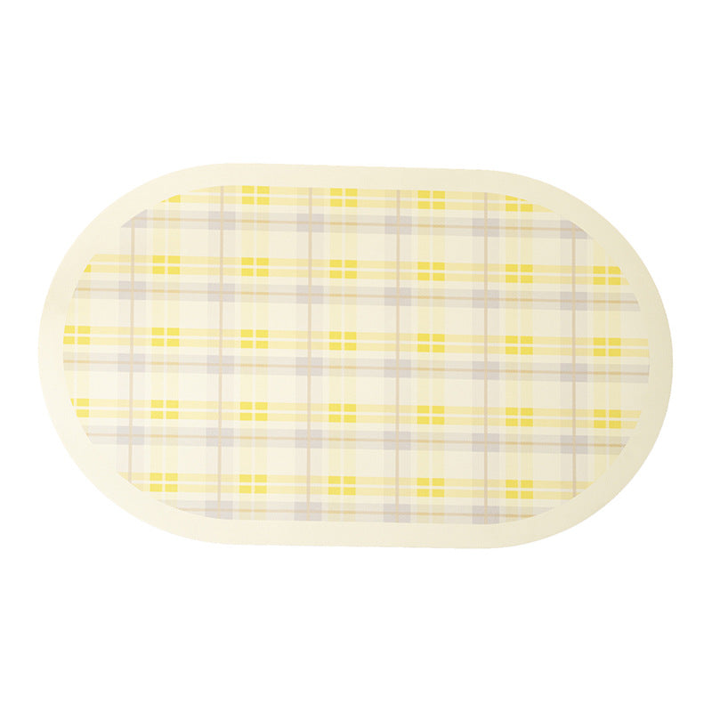 Oval Bath Mat Rug