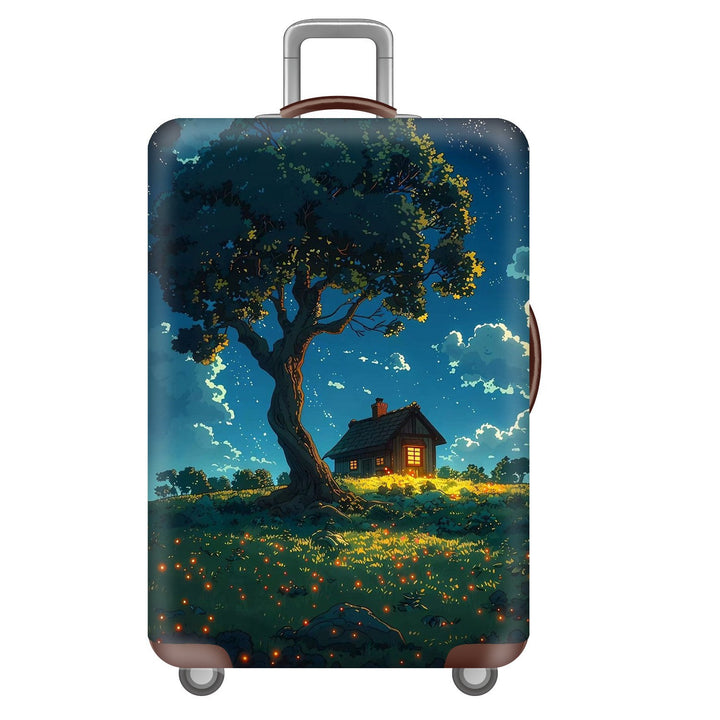 Unisex Hard Shell Suitcase with Inspiring Cityscape Stornfield
