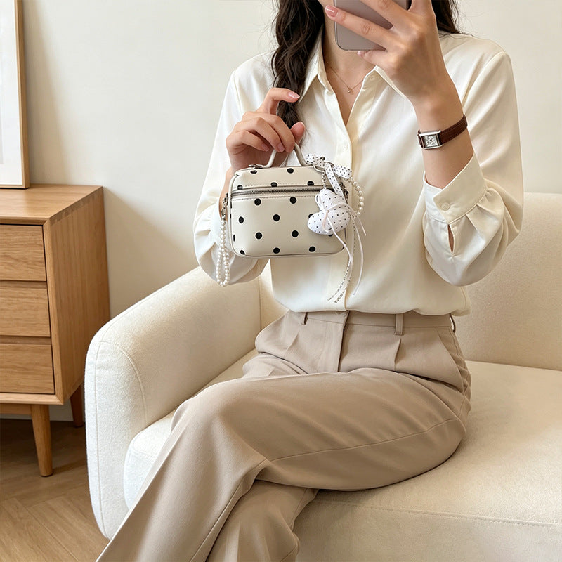Chic Polka Dot Crossbody Bag Stornfield