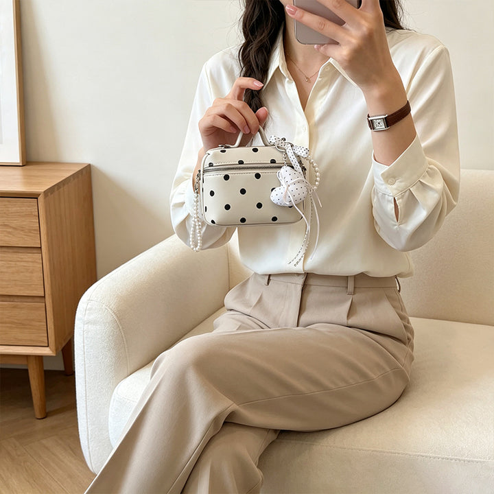 Chic Polka Dot Crossbody Bag Stornfield