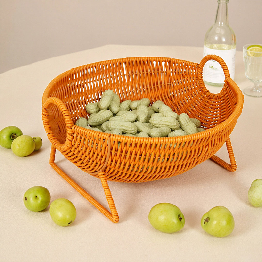 Rustic Woven Fruit Storage Stornfield