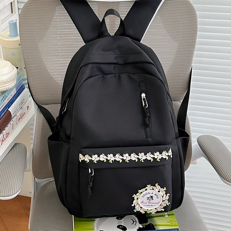 Embroidered Floral Backpack Stornfield
