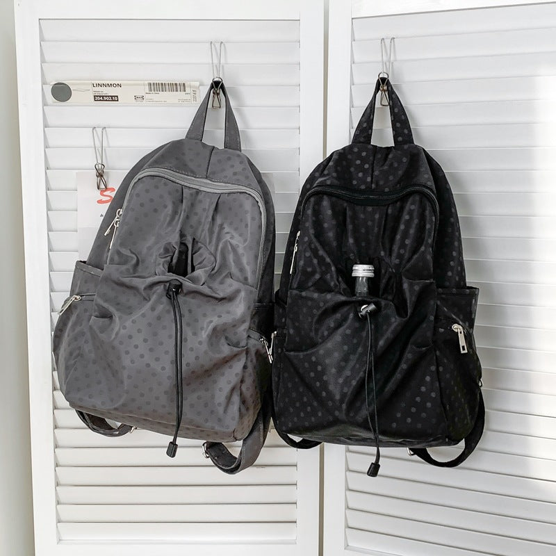 Leisure backpack with functional folding technique and multiple outer pockets Stornfield