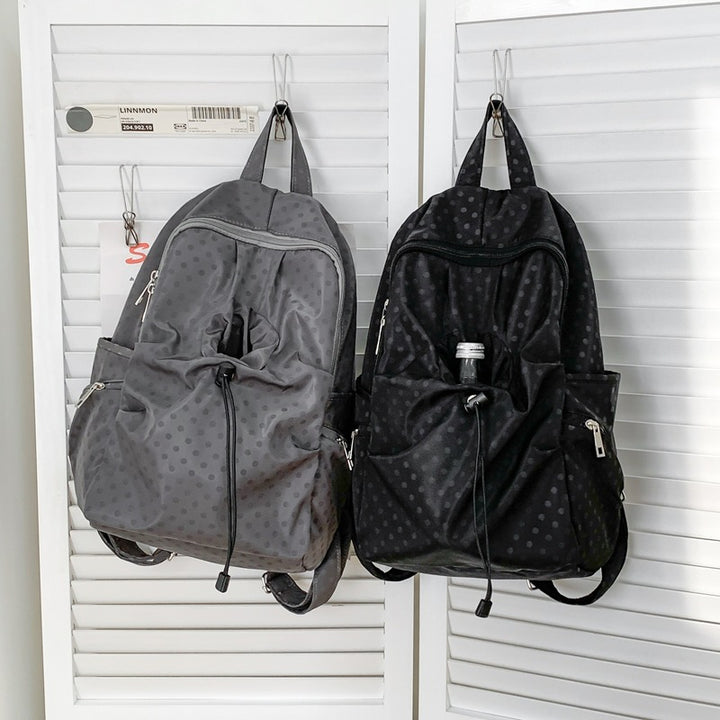 Leisure backpack with functional folding technique and multiple outer pockets Stornfield