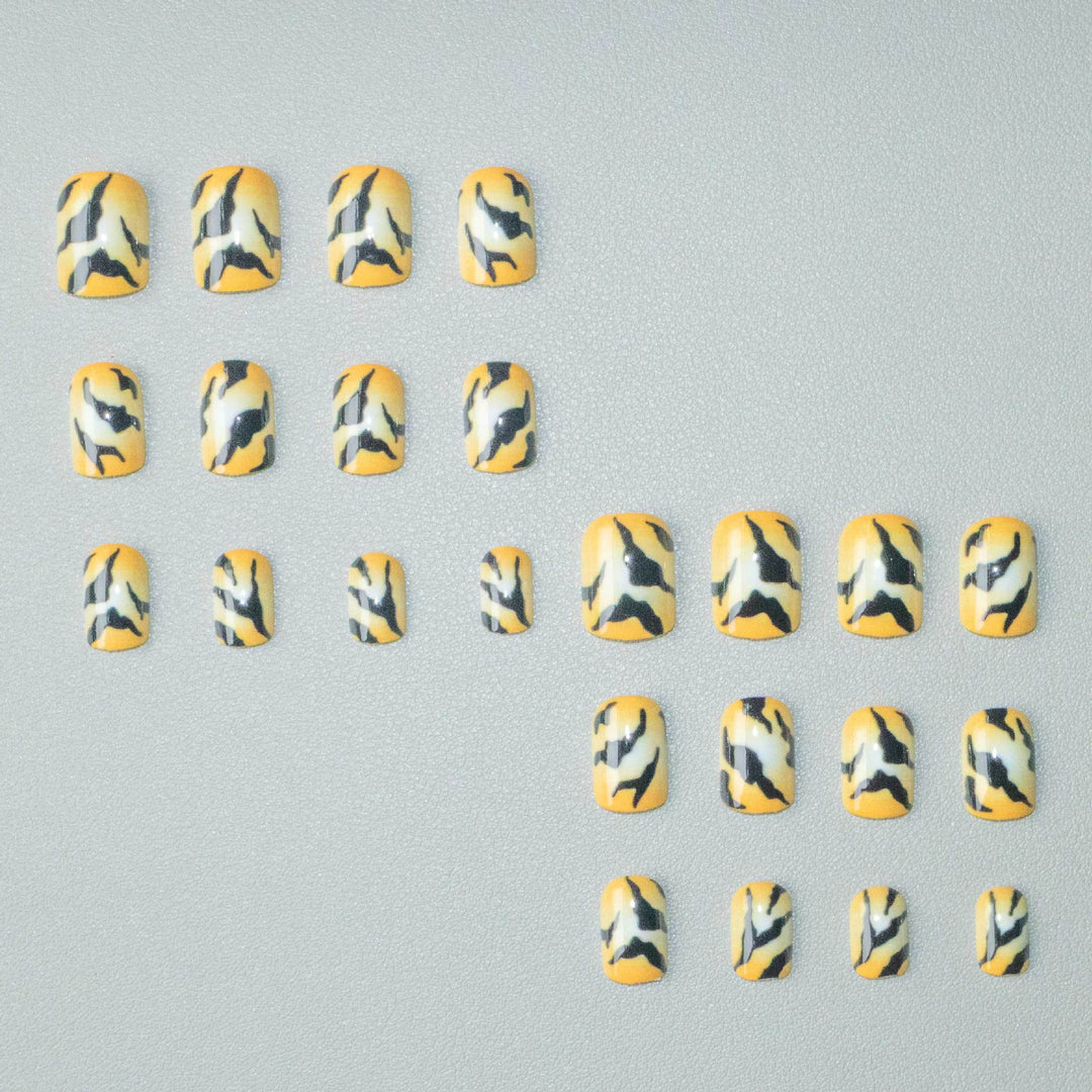 Abstract Animal Print Nail Art Design Kit