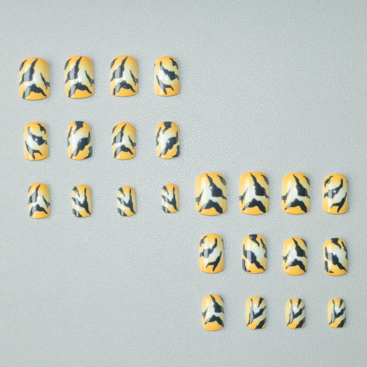 Abstract Animal Print Nail Art Design Kit