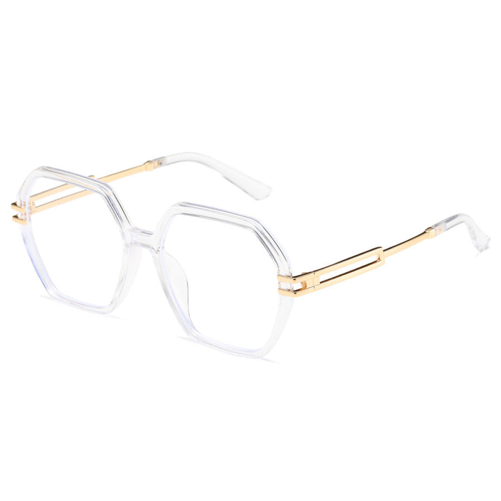 Women's fashionable sunglasses in avant-garde hexagon design Stornfield