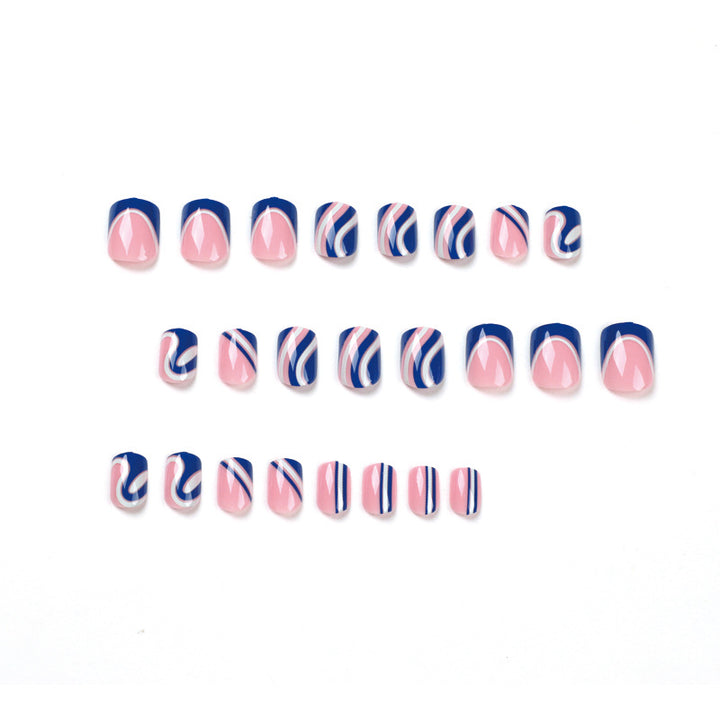 Creative Nail Art with Abstract Designs Stornfield
