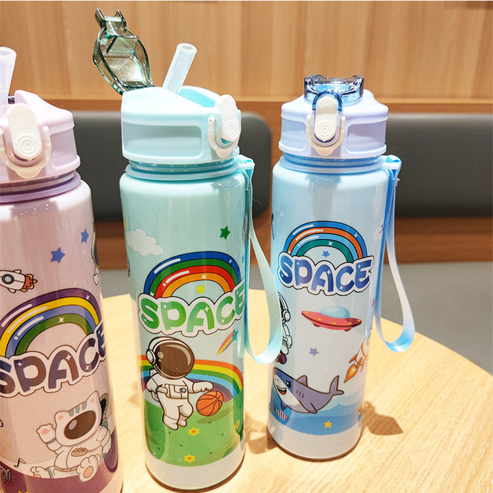 Ladies Fantasy Water Bottle with Practical Carry Strap Stornfield